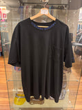 Chrome Hearts Neck Logo Pocket Tee - Black/Blue