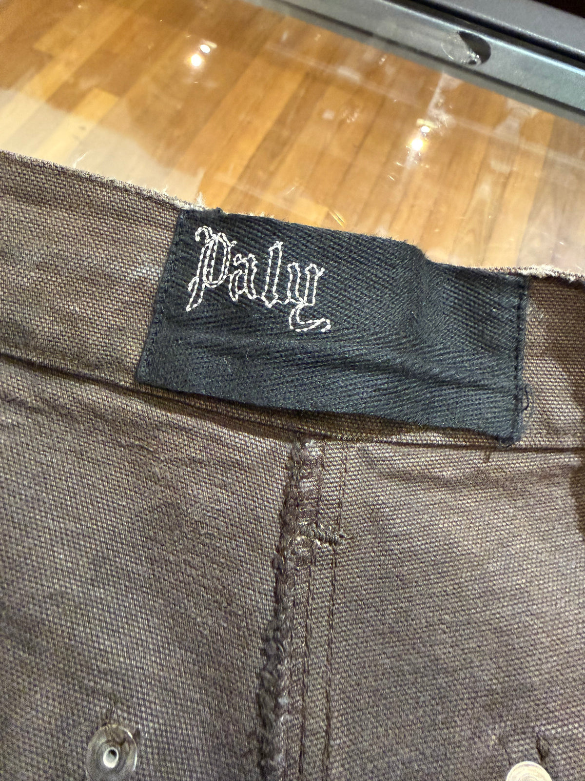 Paly Hollywood 'This Guys' Double Knee Shorts - Brown