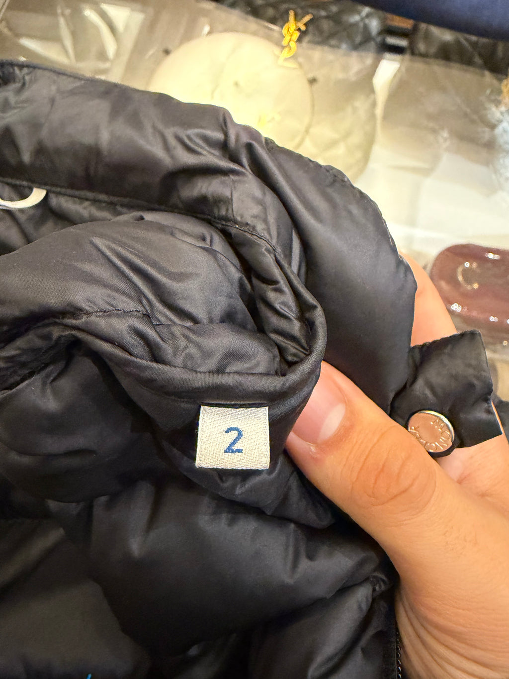Moncler Lans Down Jacket -
Black