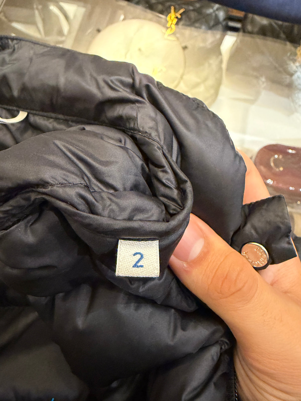 Moncler Lans Down Jacket -
Black