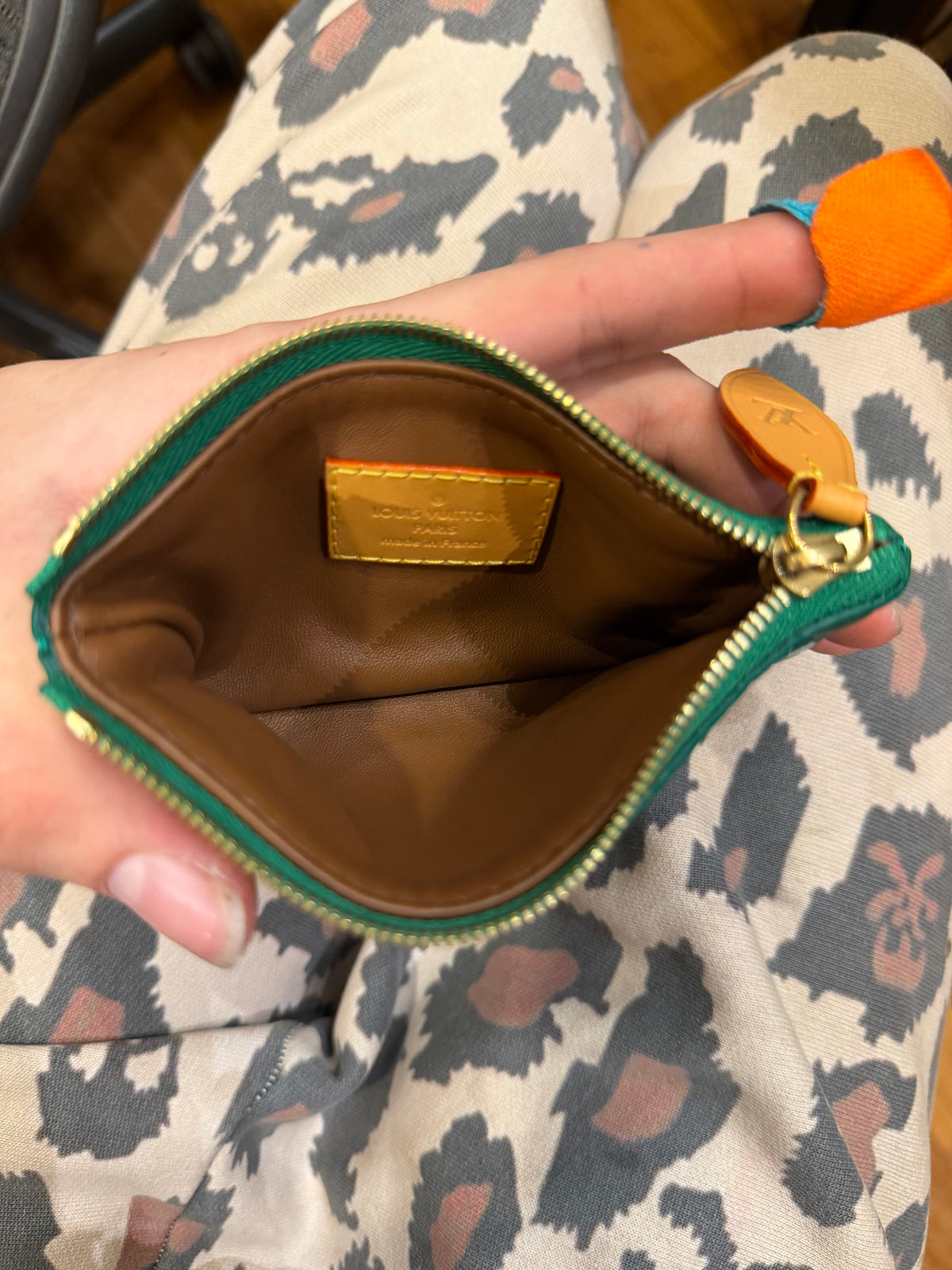 Louis Vuitton Calfskin Monogram Speedy 9 Bandouliére Pochette - Green
