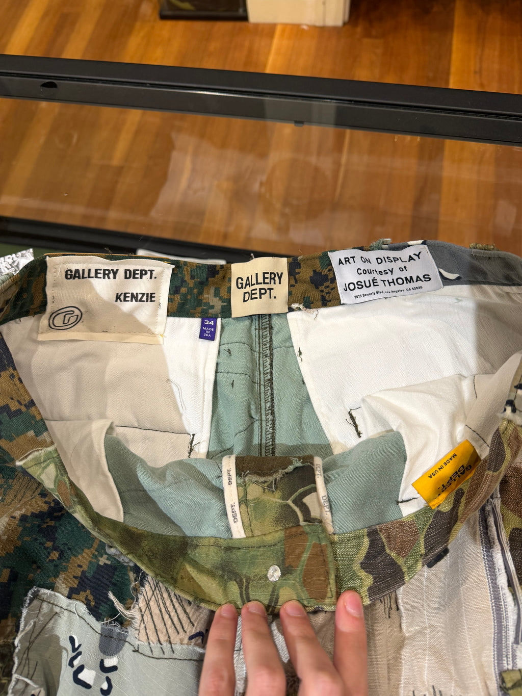 Gallery Dept Kenzie Retouche Camo Shorts