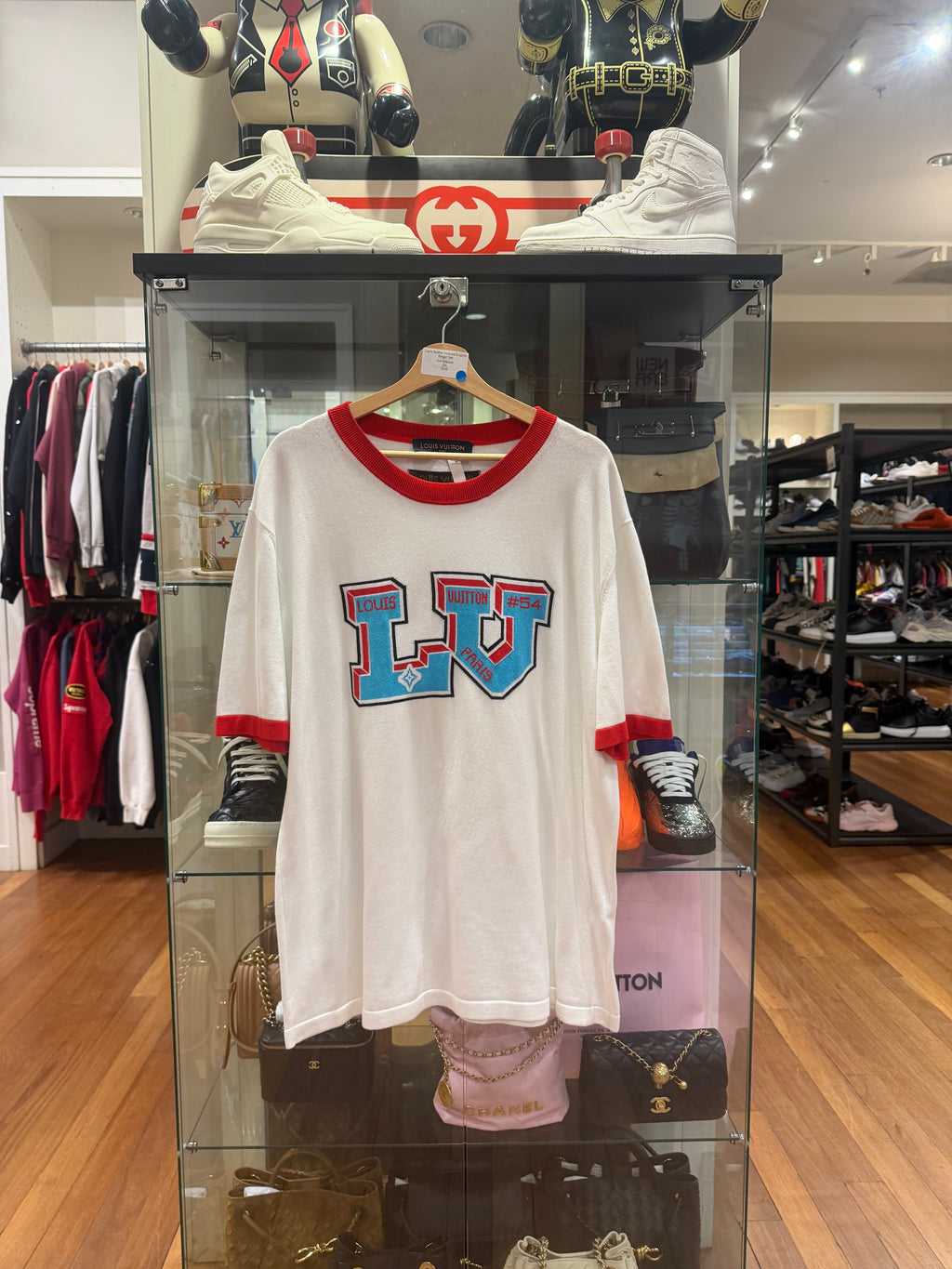 Louis Vuitton Intarsia Graphic
Ringer Tee