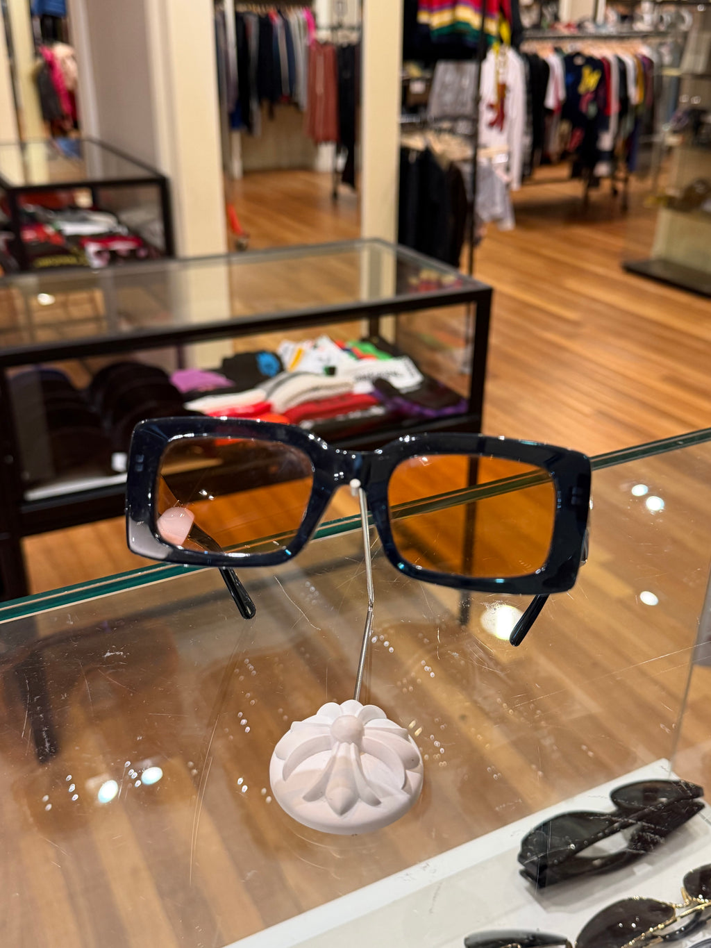MCM Boxy Sunglasses - Blue