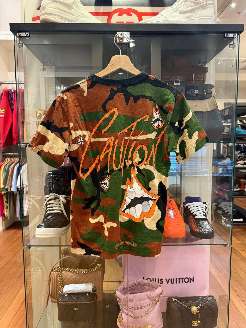 Chrome Hearts X Matty Boy
Caution T-Shirt 'Camo'