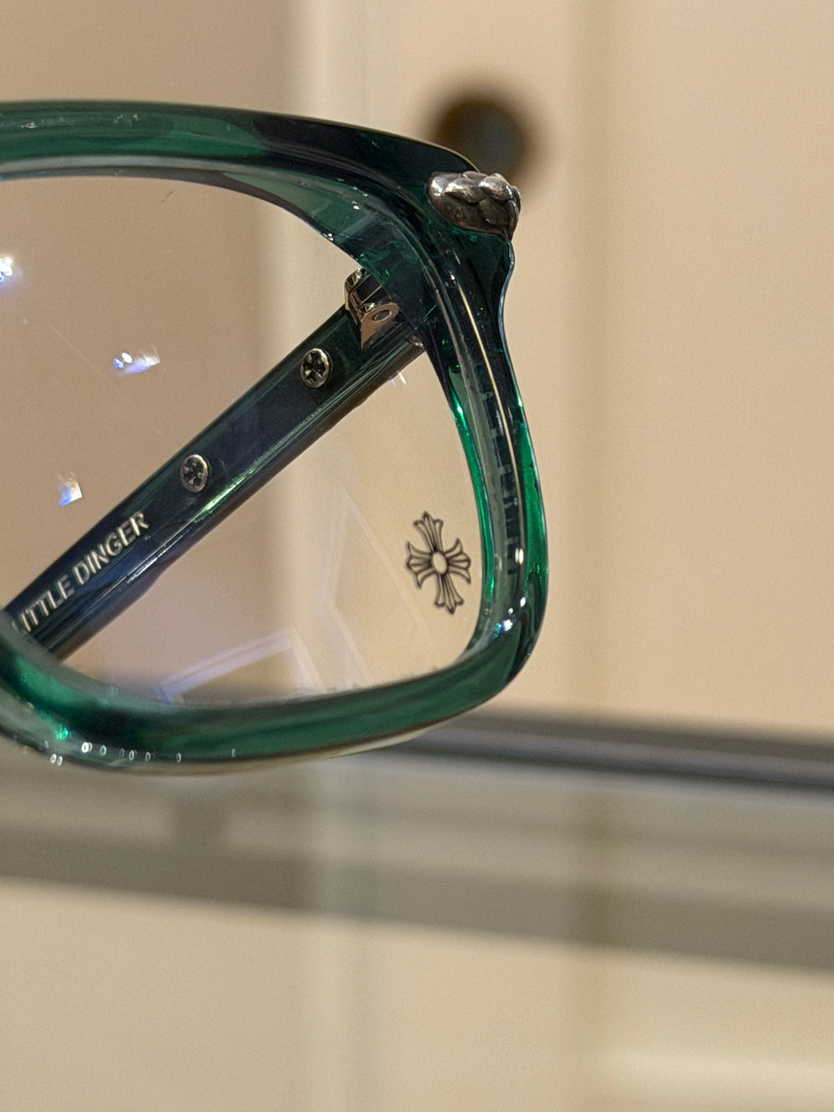 Chrome Hearts ‘Little Dinger’ Square Glasses
