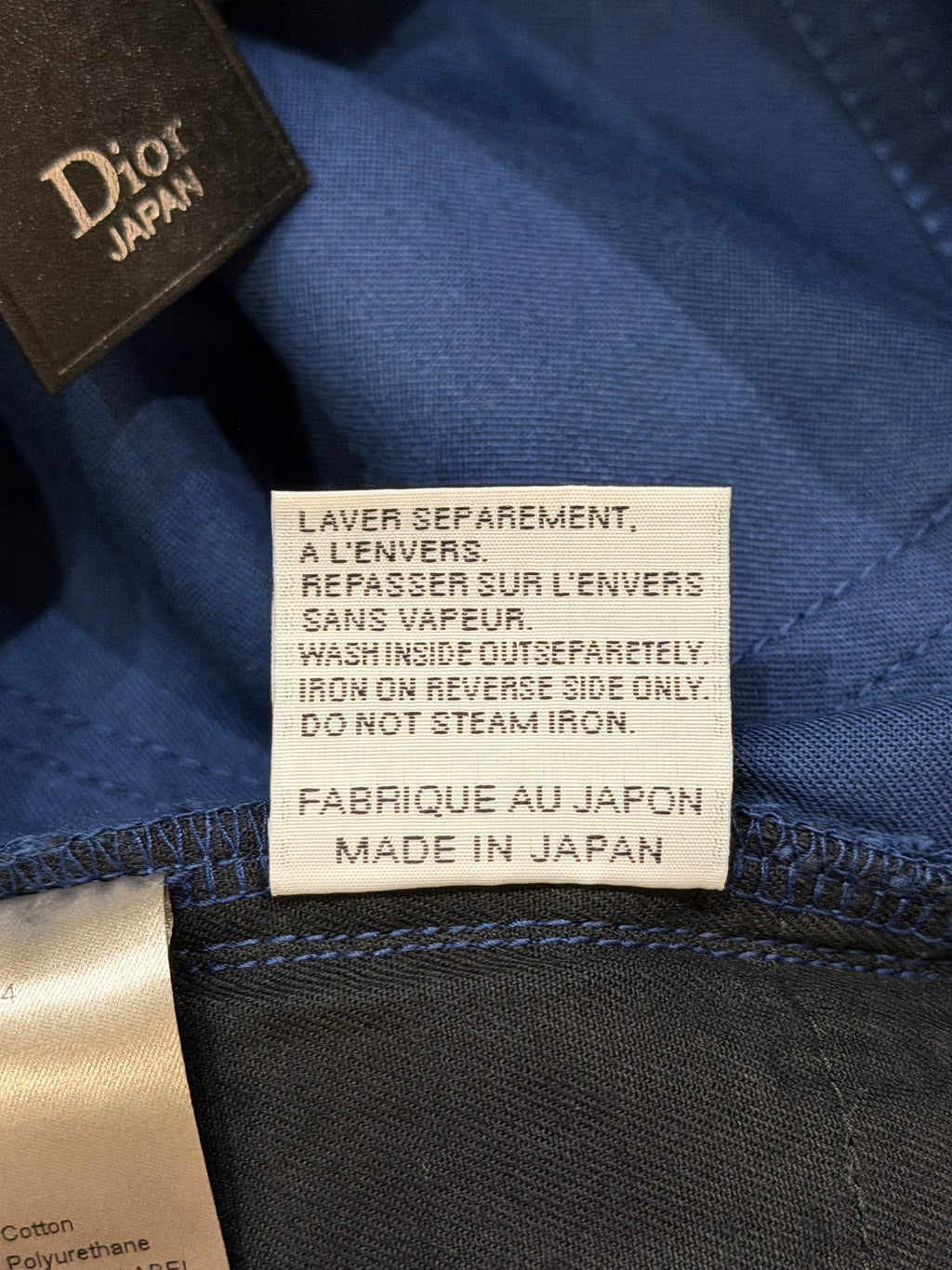 Dior Homme AW11 Stretch ‘Super Slender’ Pants - Navy