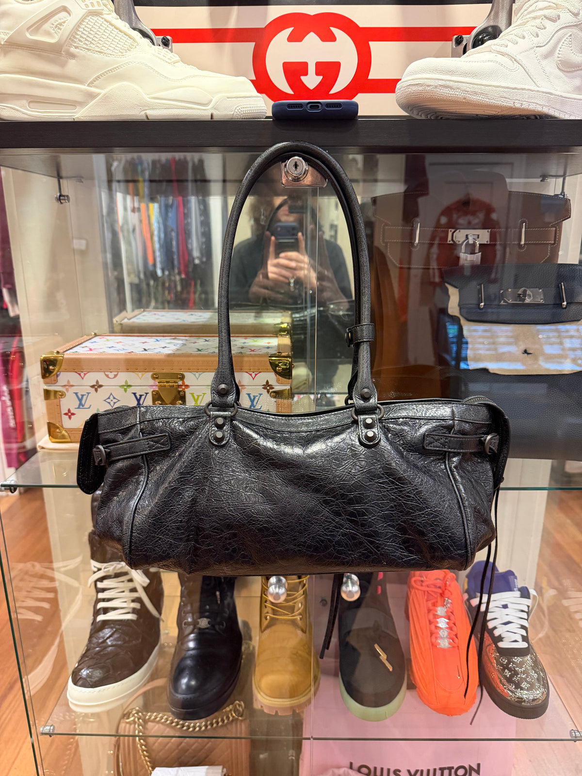 Balenciaga Le City Bag East-West - Black
