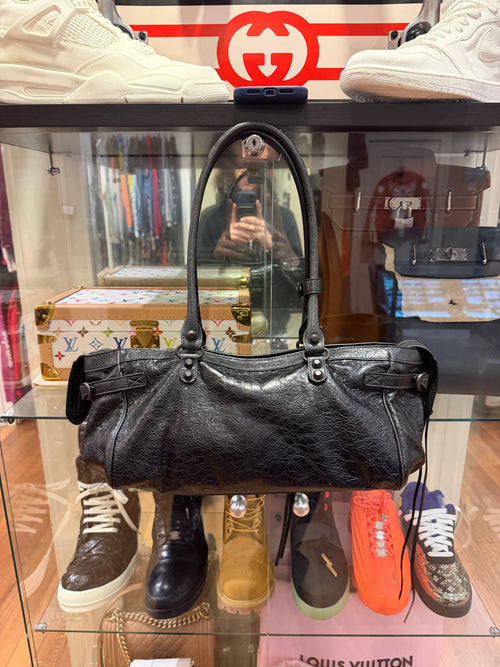 Balenciaga Le City Bag East-West - Black