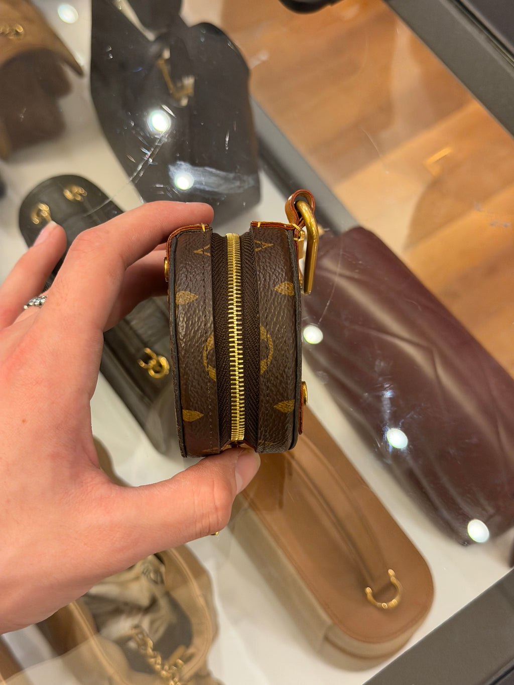 Louis Vuitton Leather LV Monogram Utility Cargo Belt