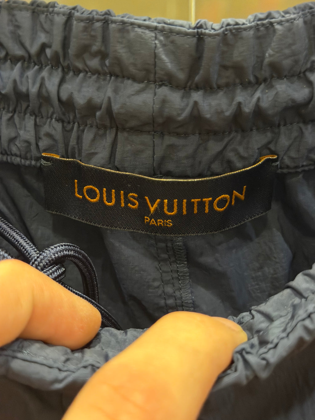 Louis Vuitton Nylon Cargo Pants - Navy