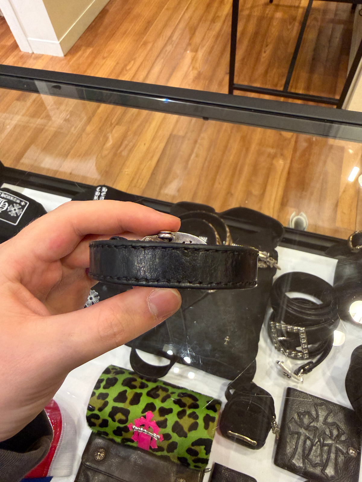 Chrome Hearts Oval Buckle Bracelet