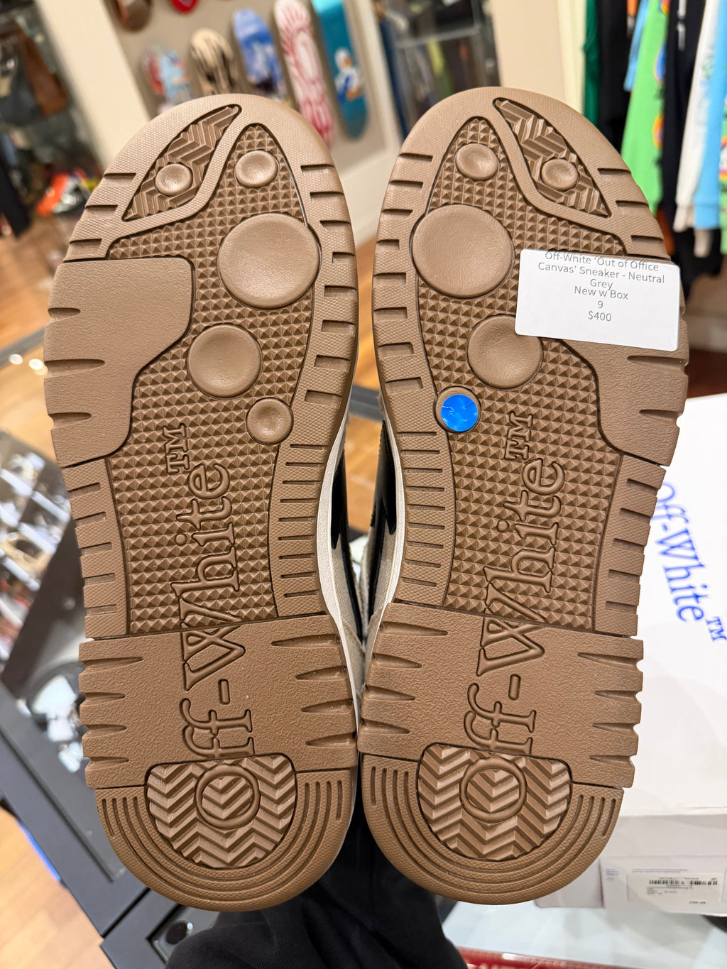 Off-White ‘Out of Office’ Canvas Sneaker