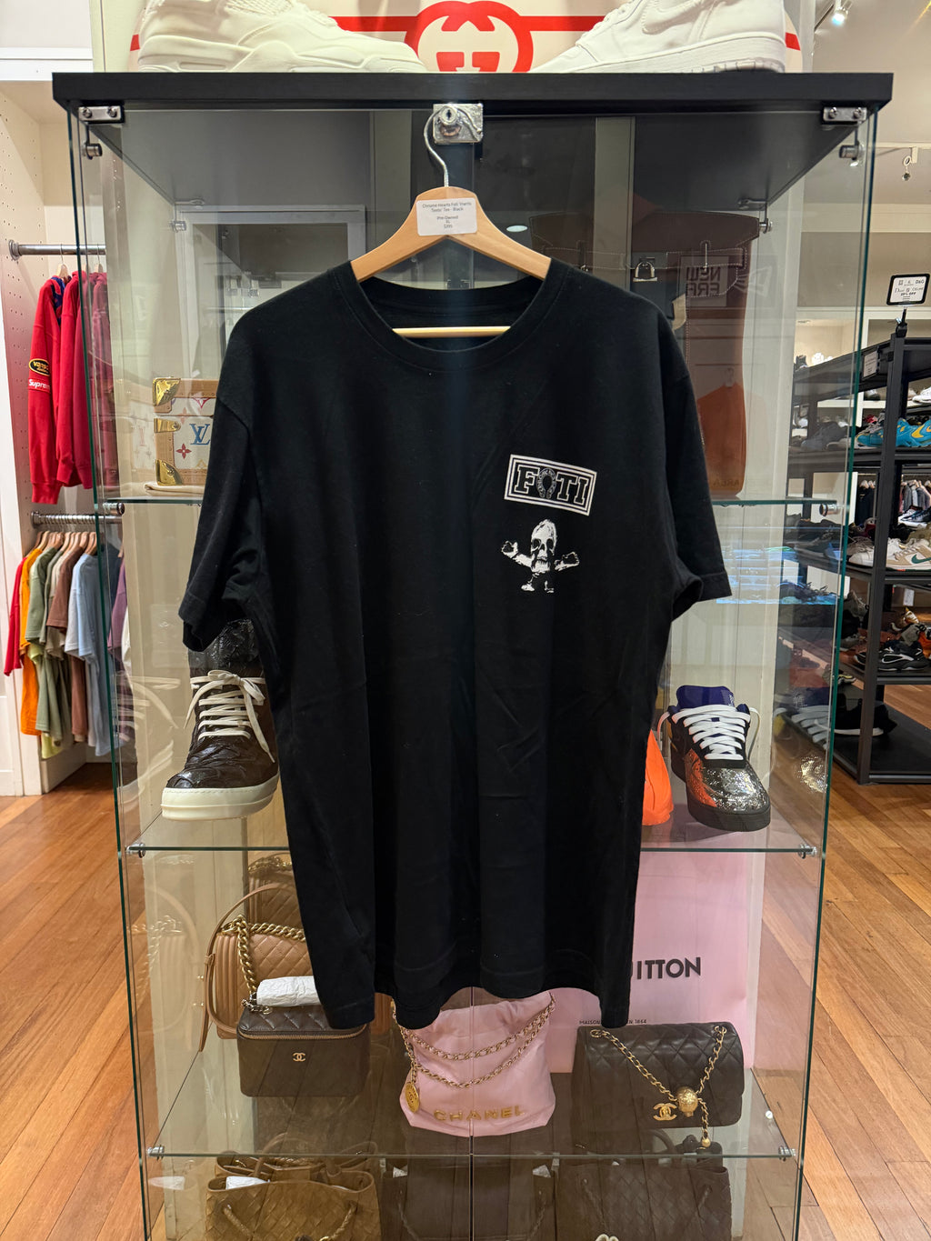Chrome Hearts Foti 'Harris
Teete' Tee - Black