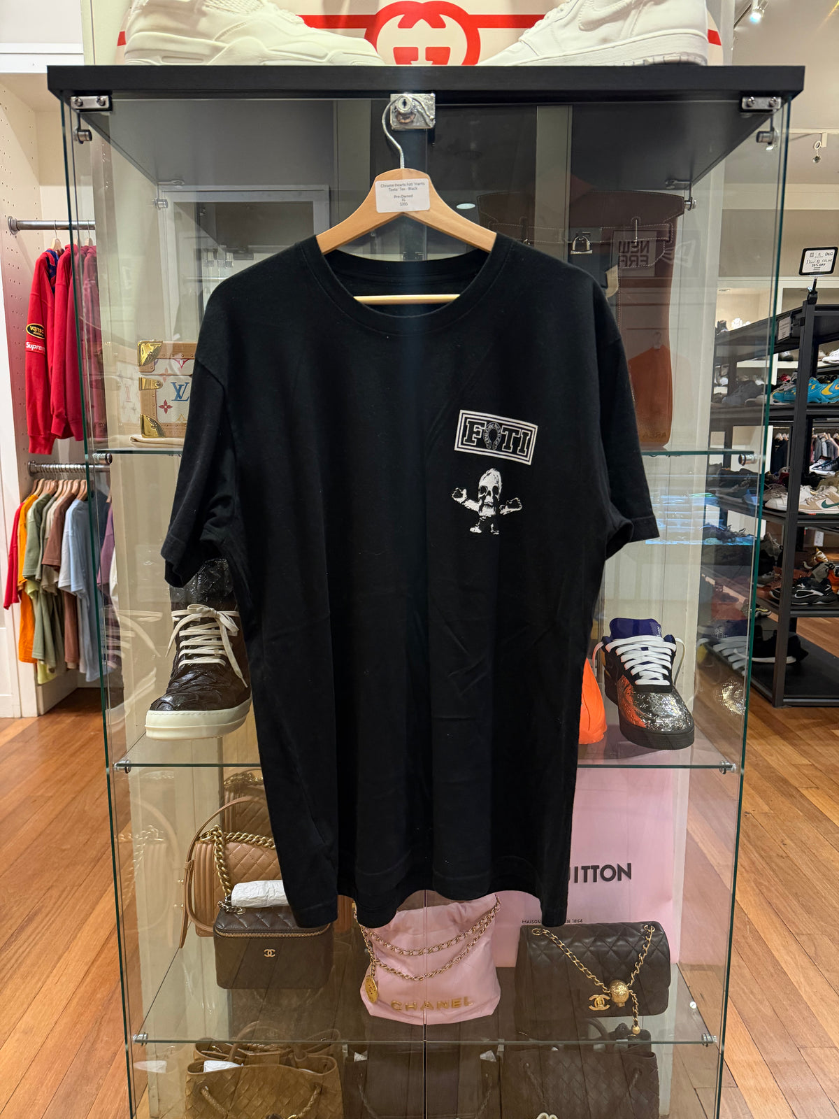 Chrome Hearts Foti 'Harris
Teete' Tee - Black