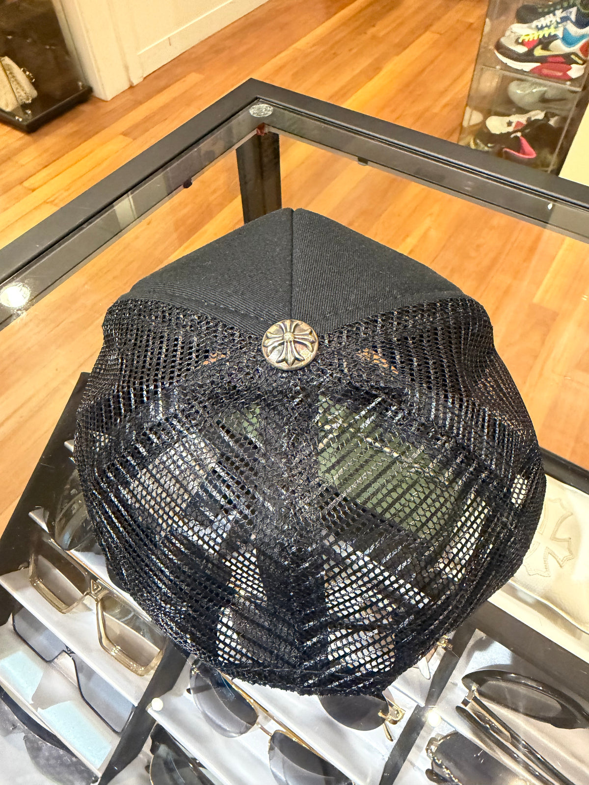 Chrome Hearts ‘Los Angeles’ Embroidered Patch Trucker Hat