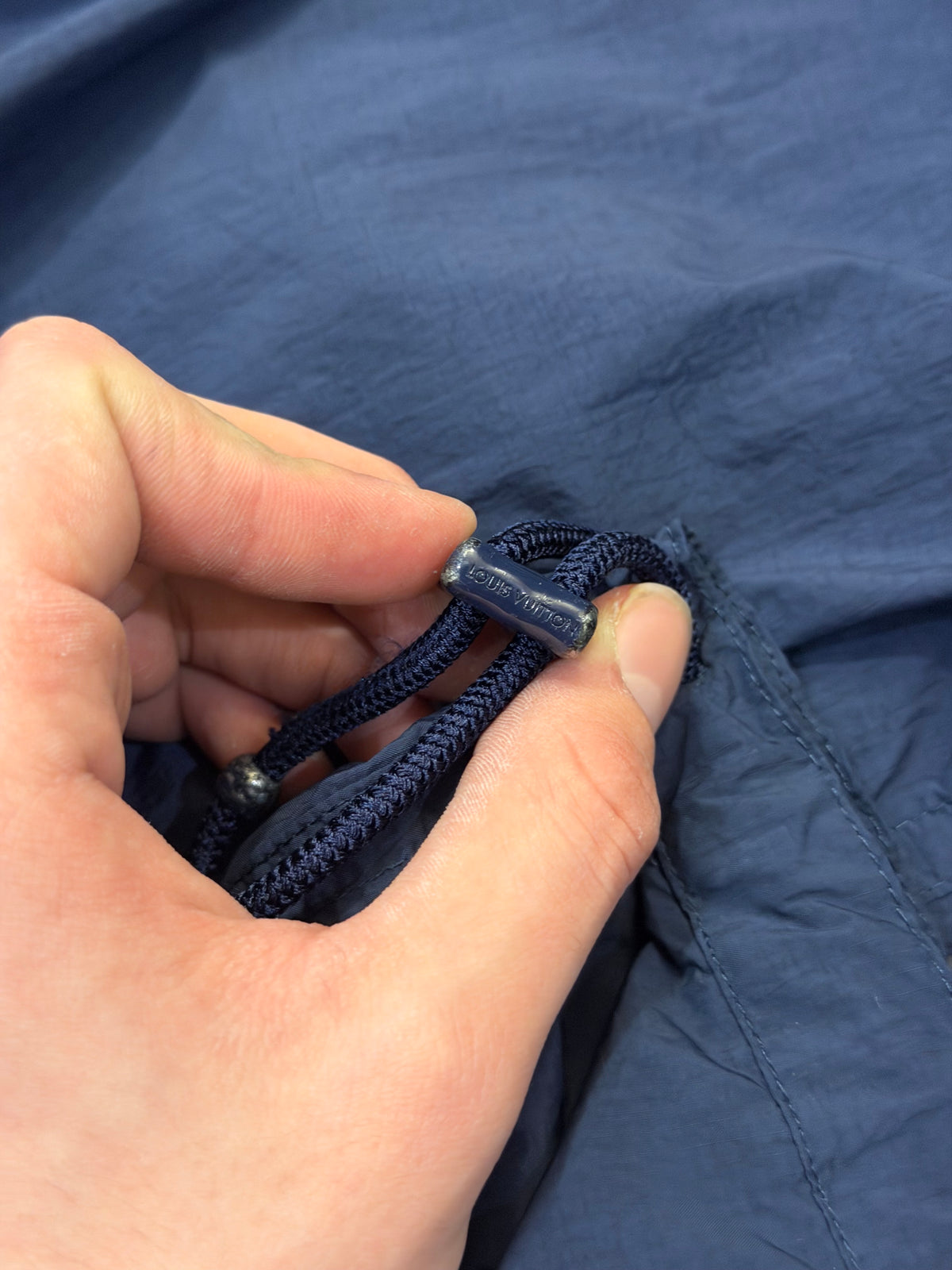 Louis Vuitton Nylon Cargo Pants - Navy
