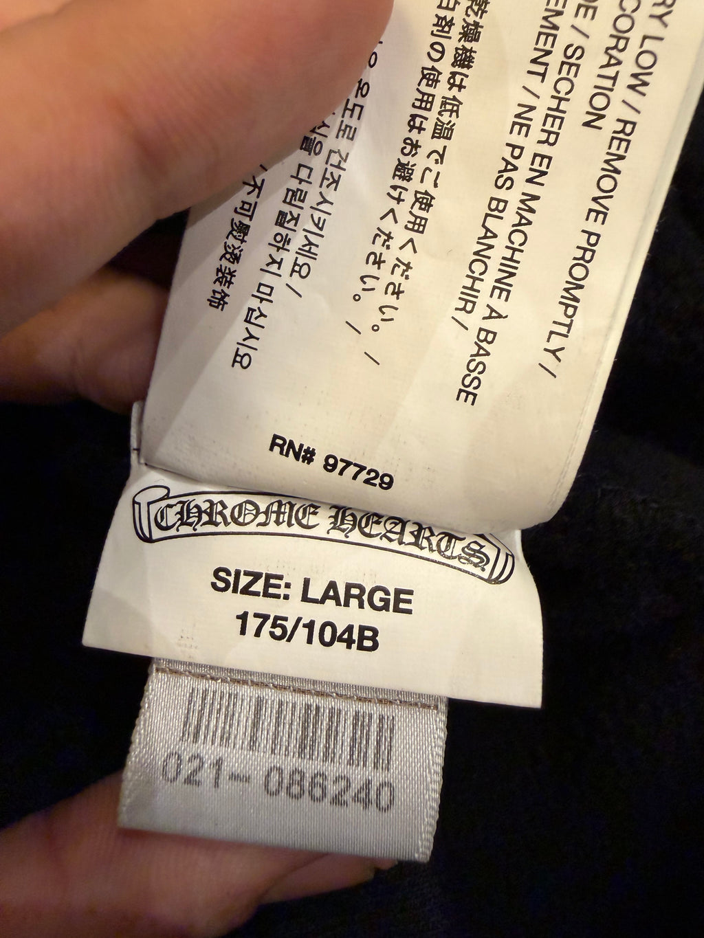 Chrome Hearts Jesse Jo Stark
Deadly Doll Sweatpants -
Black