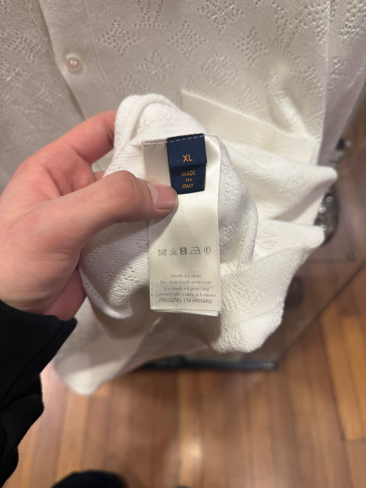 Louis Vuitton Monogram Pointelle Short Sleeve Tee