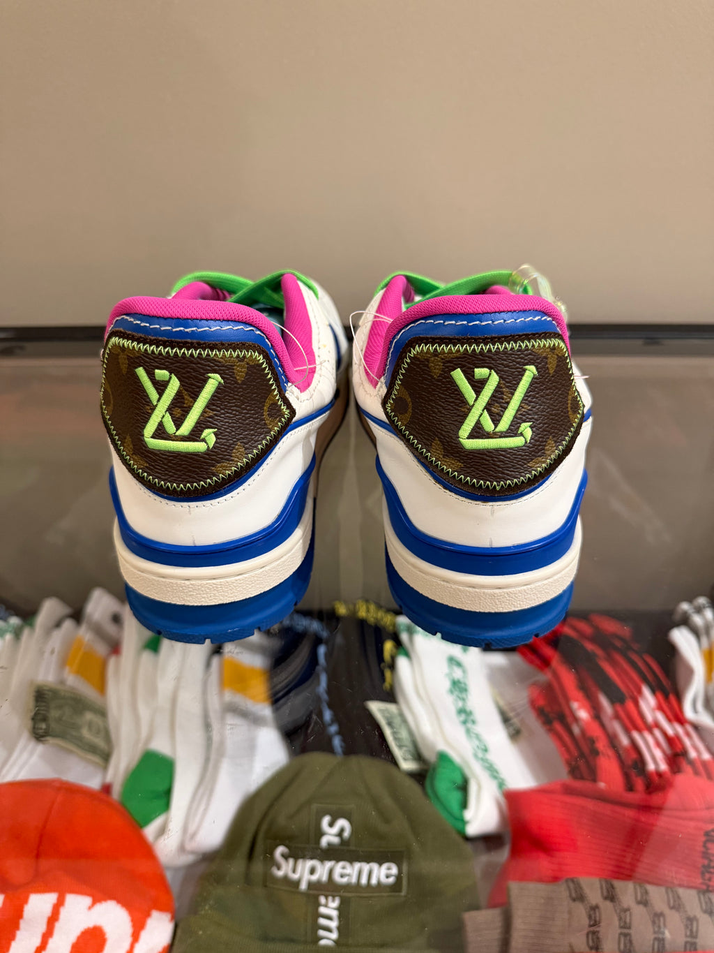 Louis Vuitton LV Trainer-Neon Blue 'Soho Exclusive'