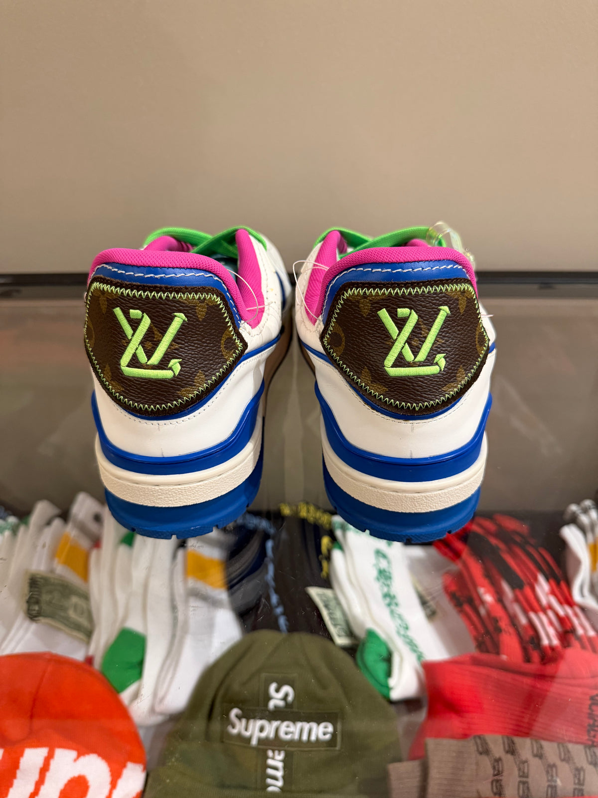 Louis Vuitton LV Trainer-Neon Blue 'Soho Exclusive'