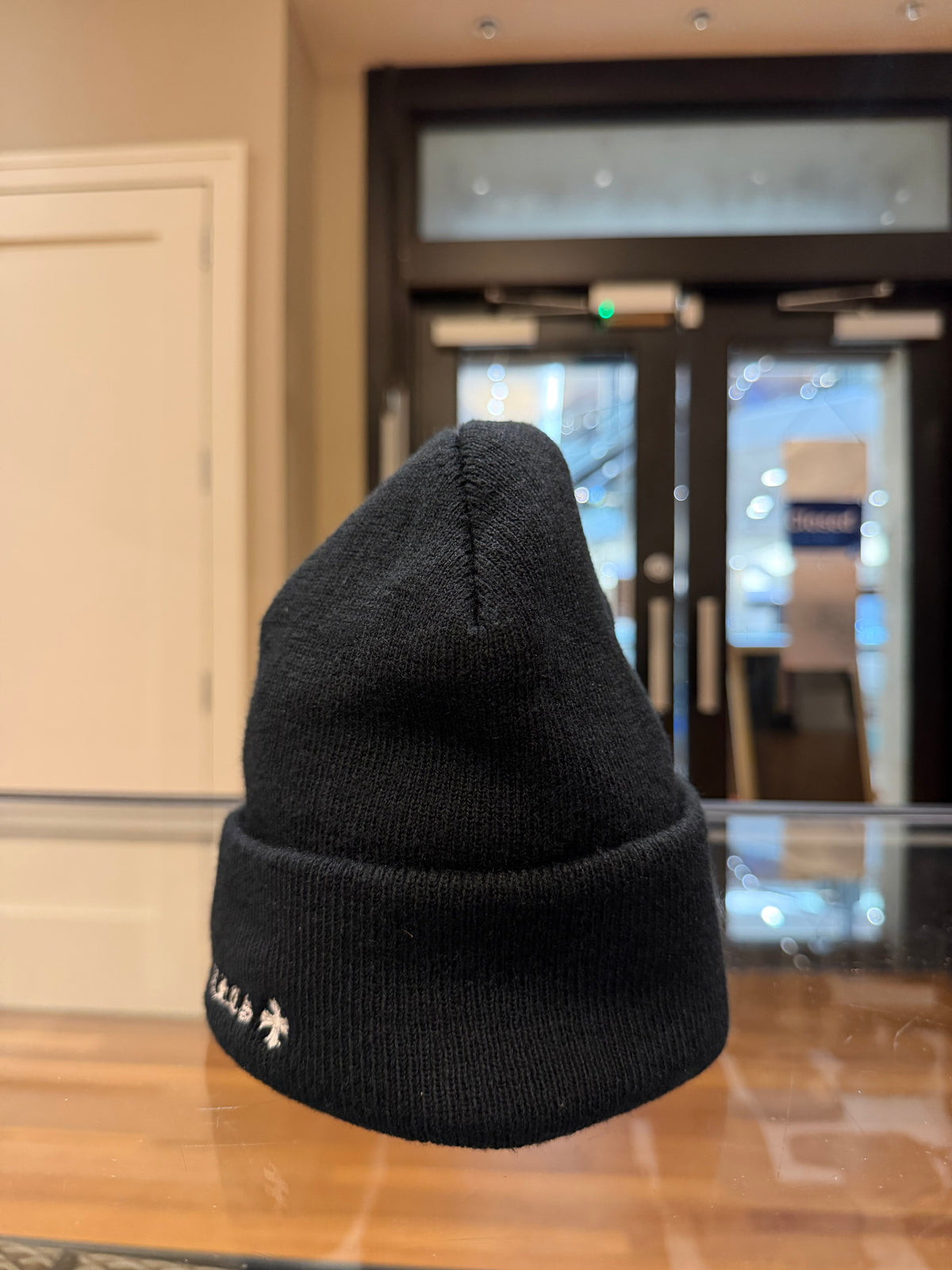 Chrome Hearts x Rolling Stones Logo Beanie