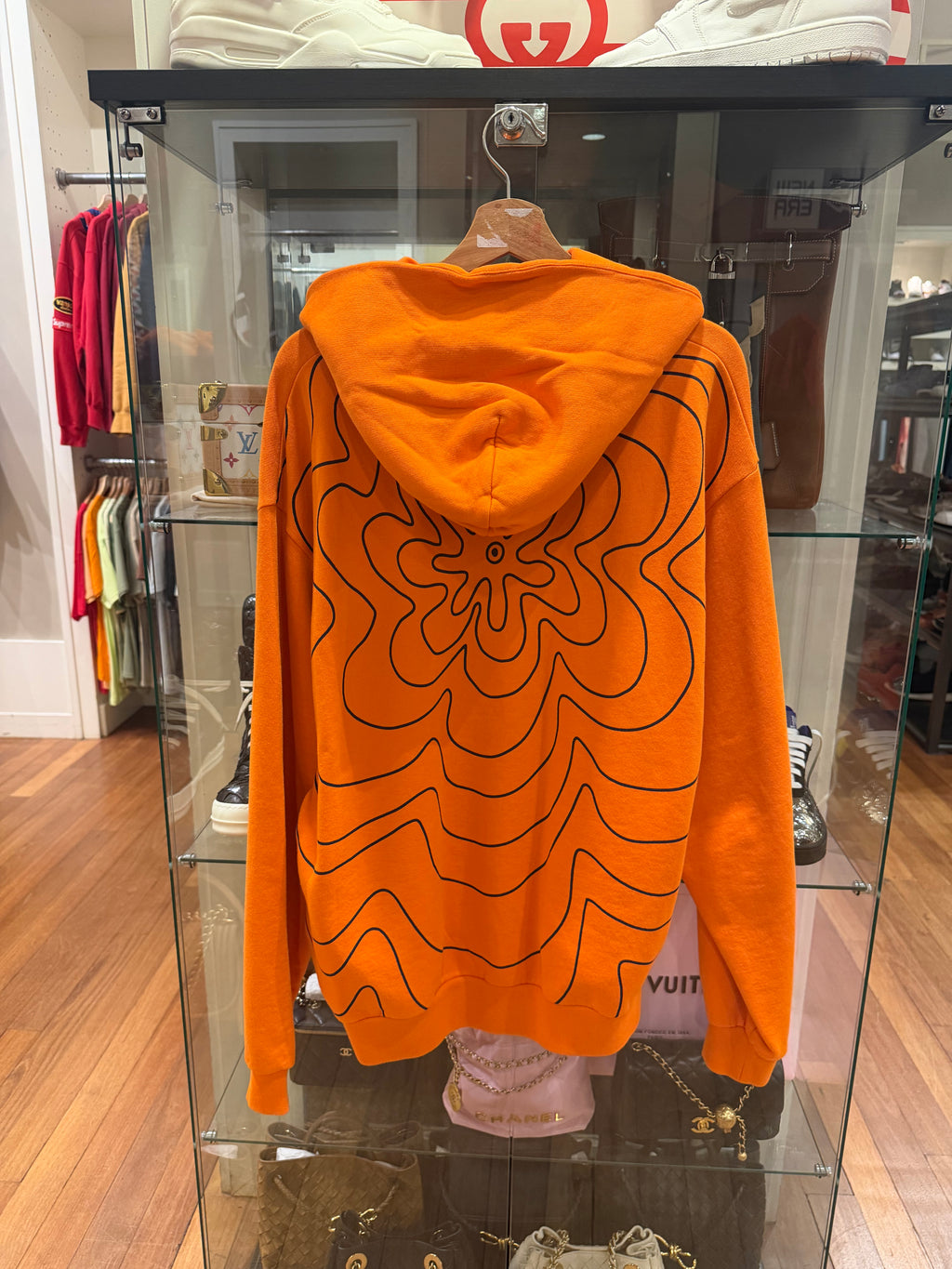 Marni Vibrating Flower Motif Hoodie