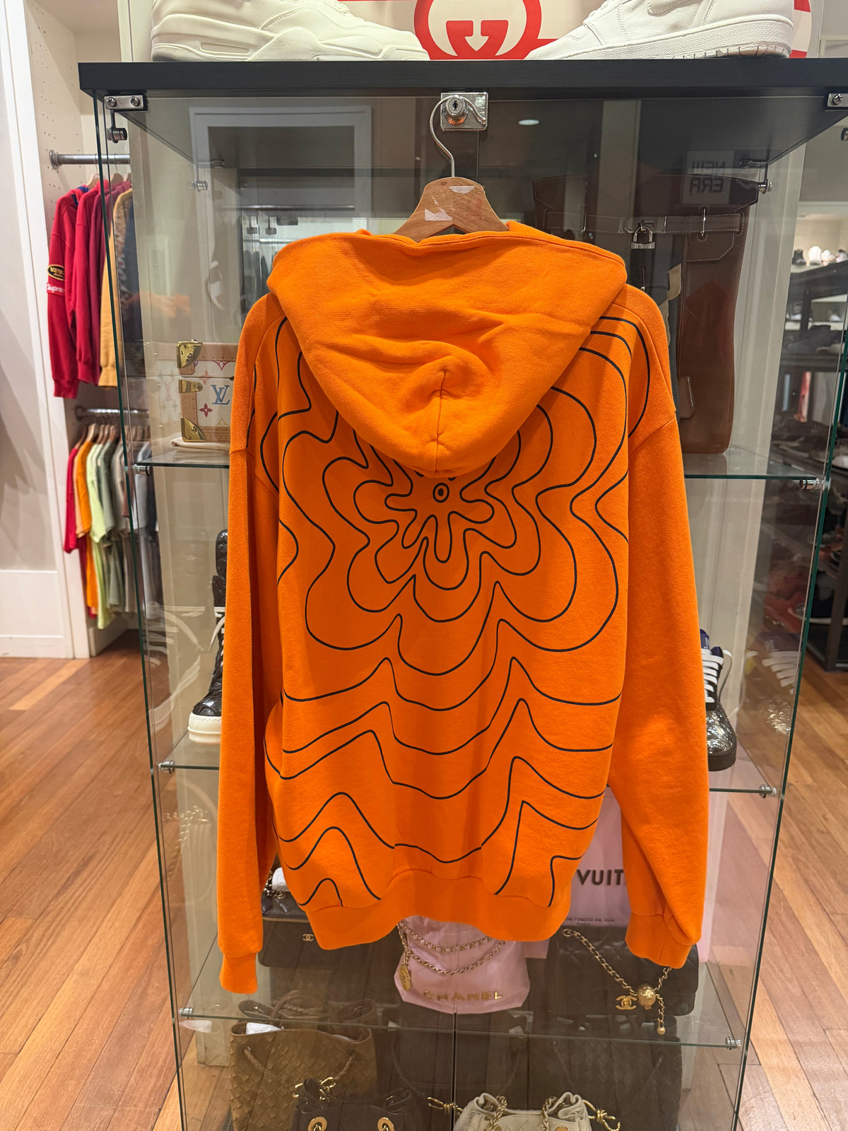 Marni Vibrating Flower Motif Hoodie