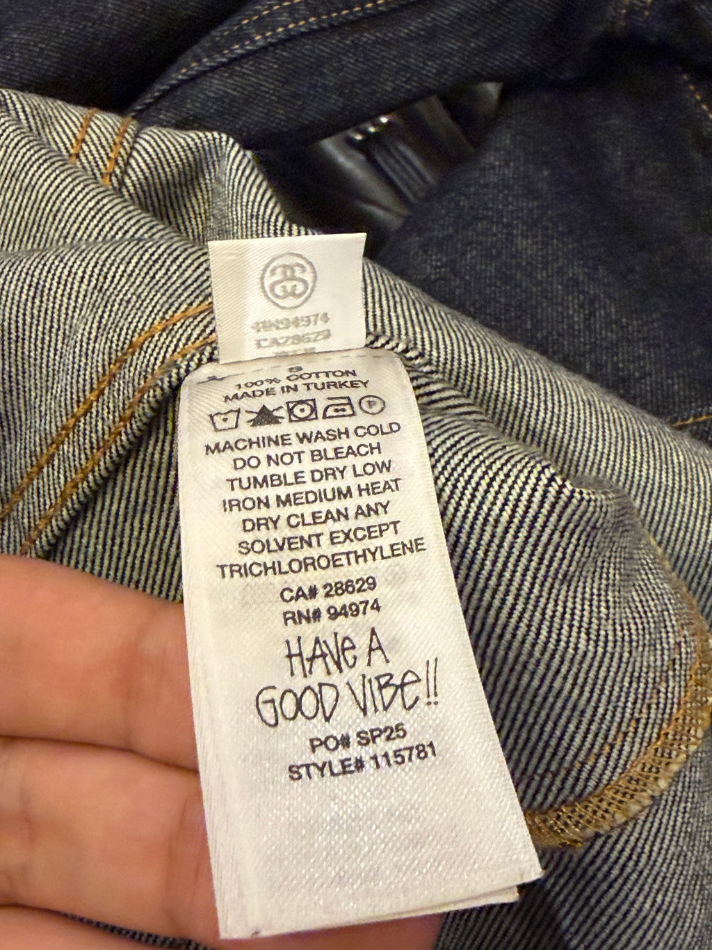 Stussy Denim Trucker Jacket