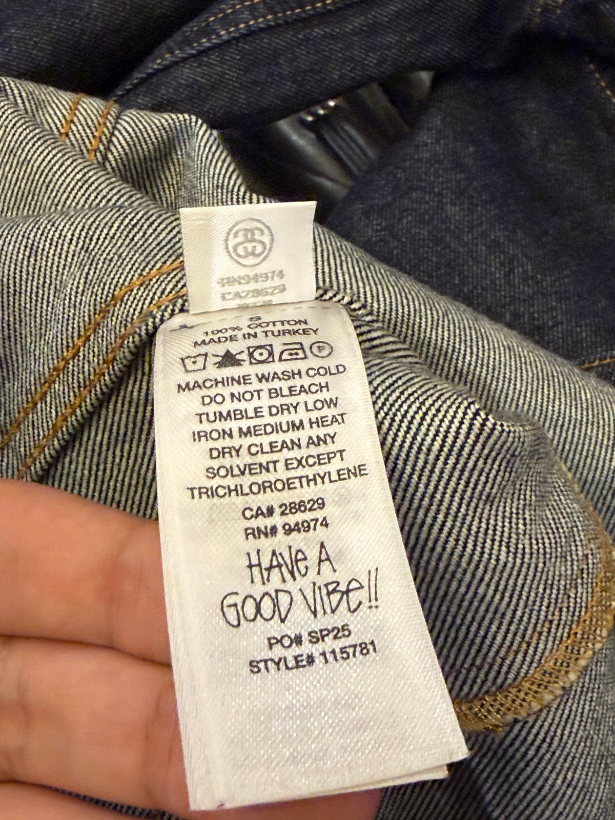 Stussy Denim Trucker Jacket