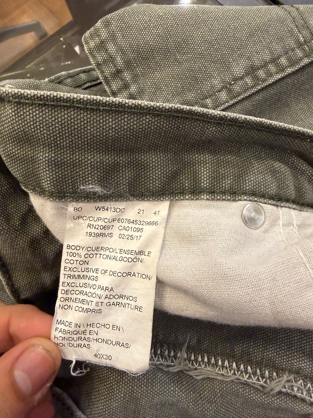 Dickies Distressed Work Pants
- Grey