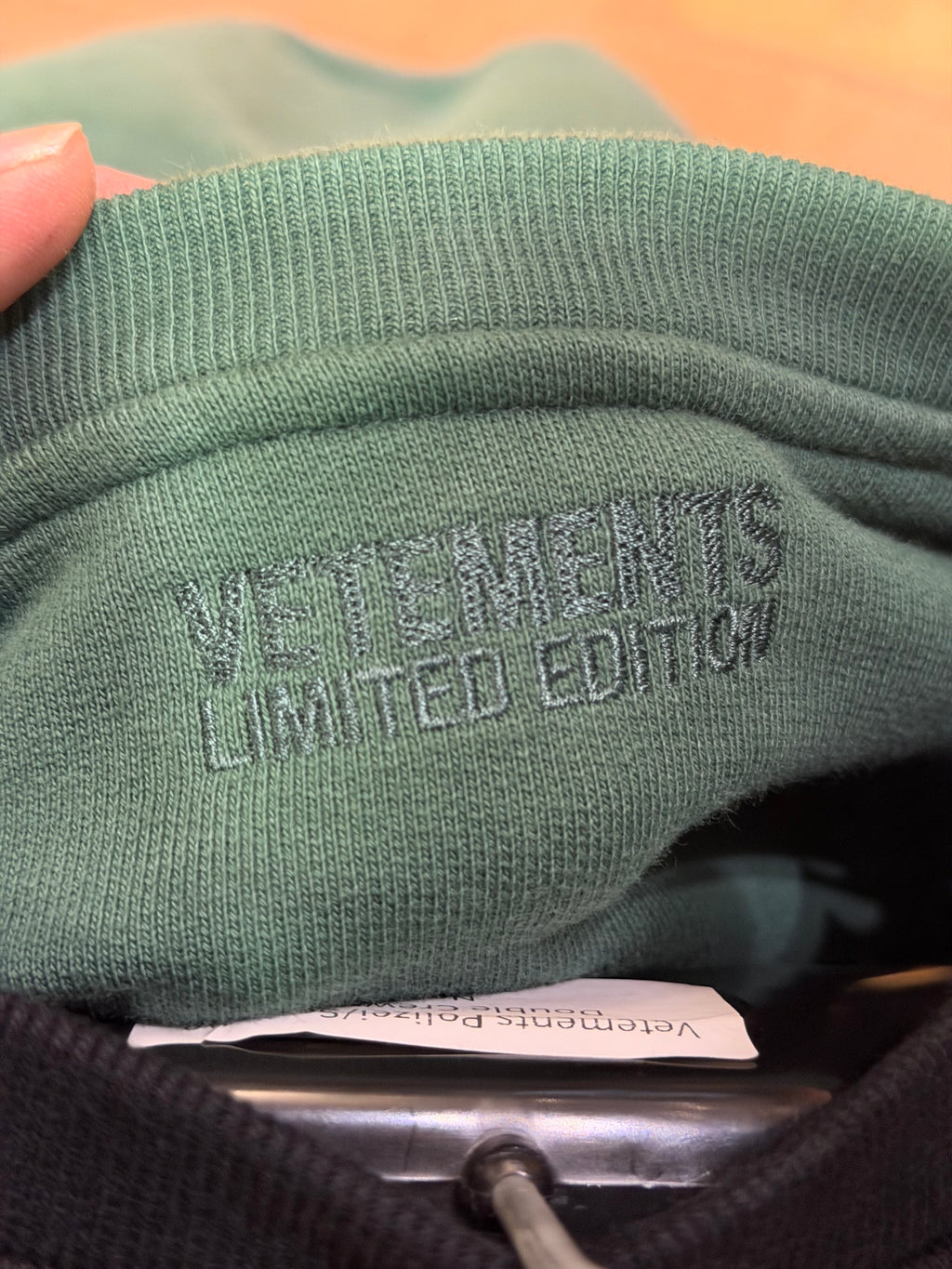 Vetements Polizel/Securite Double Crewneck