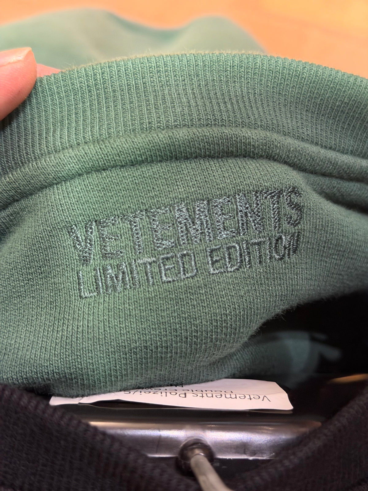 Vetements Polizel/Securite Double Crewneck