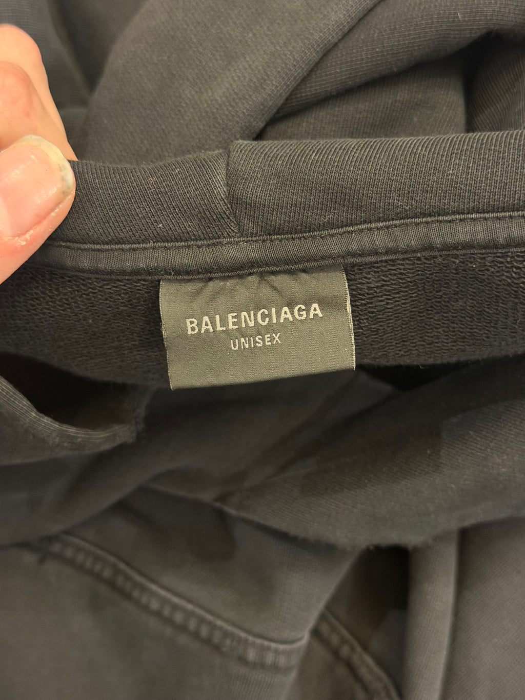 Balenciaga Be Different Hoodie -  Black