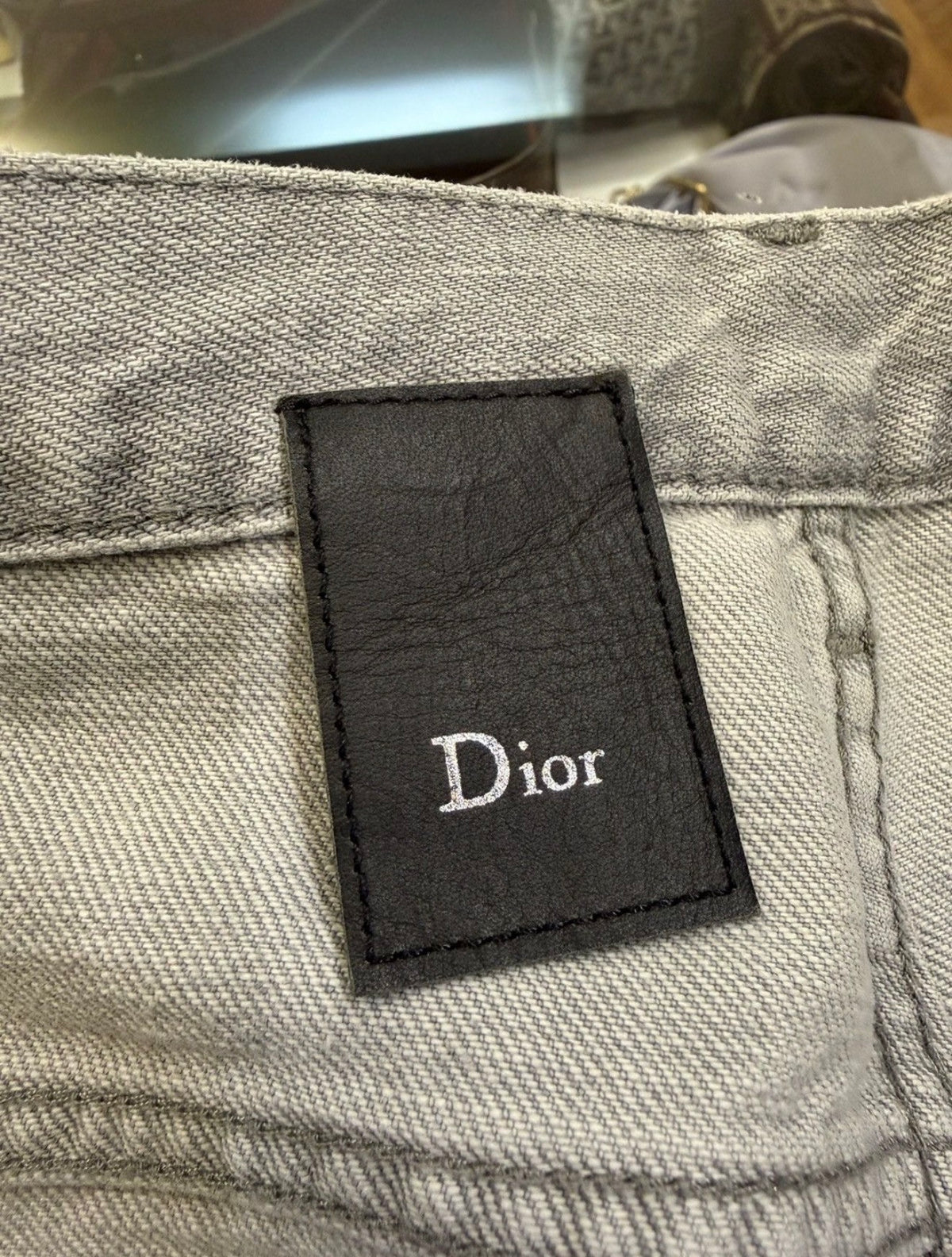 SS09 Dior Homme by KVA Grey Denim Jeans