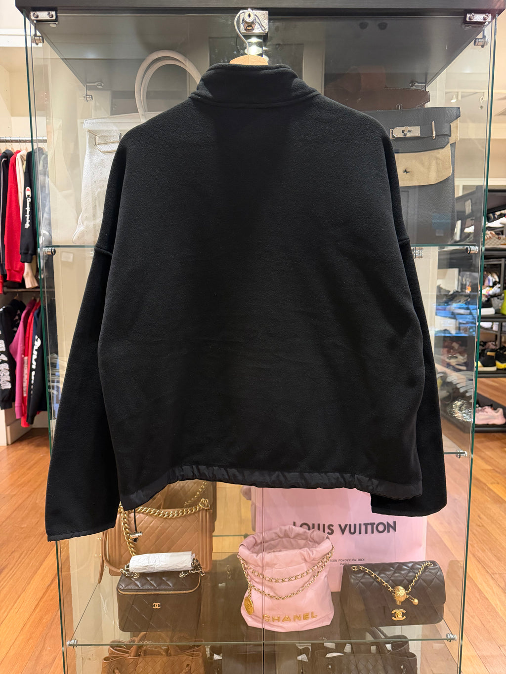 Chrome Hearts Fleece Quarter Zip Pullover