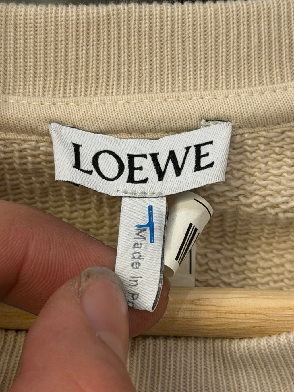 Loewe Anagram Crewneck - Creta Beige