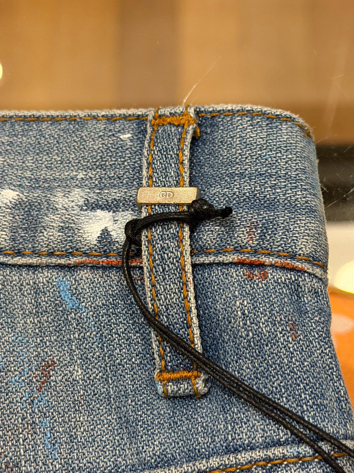 Dior Homme SS10 Wildcat Painter Denim Jeans By Kris Van Assche