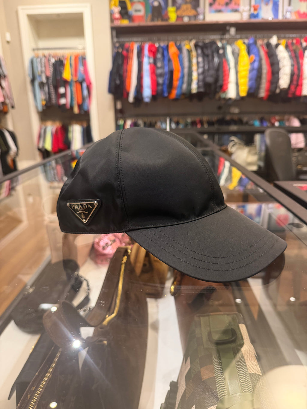 Prada Re Nylon Hat