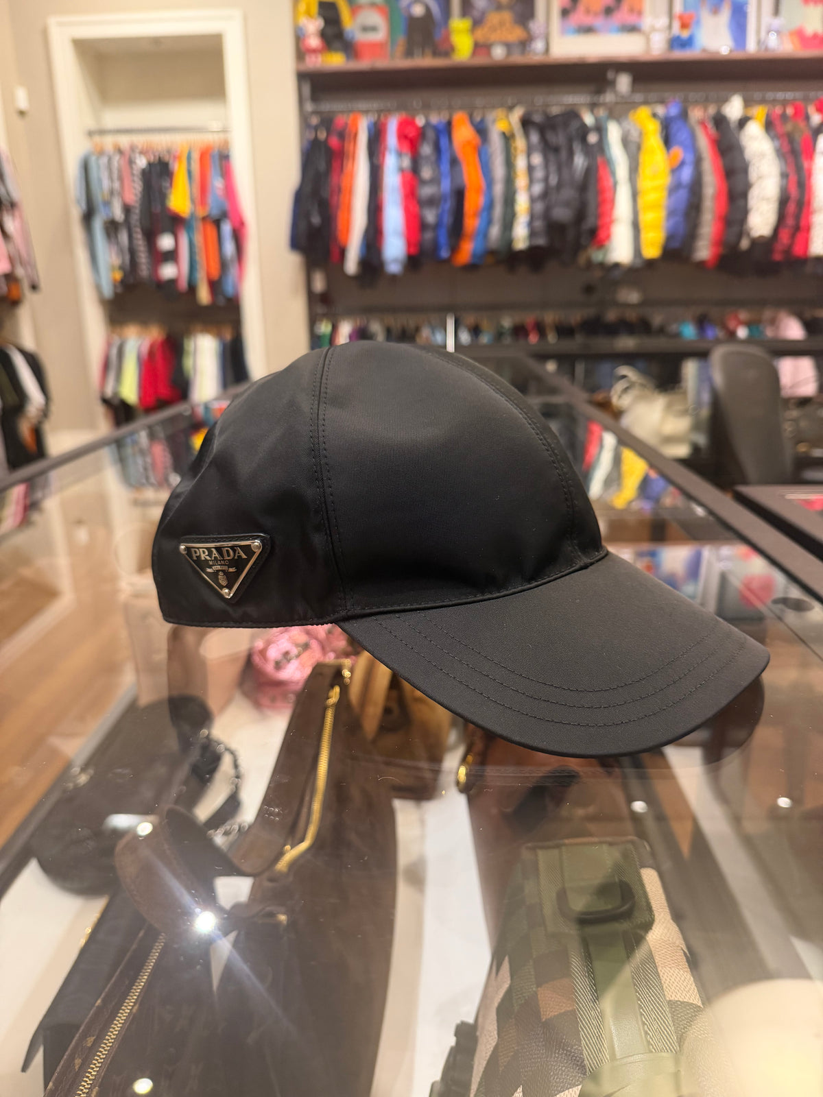 Prada Re Nylon Hat