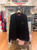 Supreme Patchwork Velour Jacket - Black