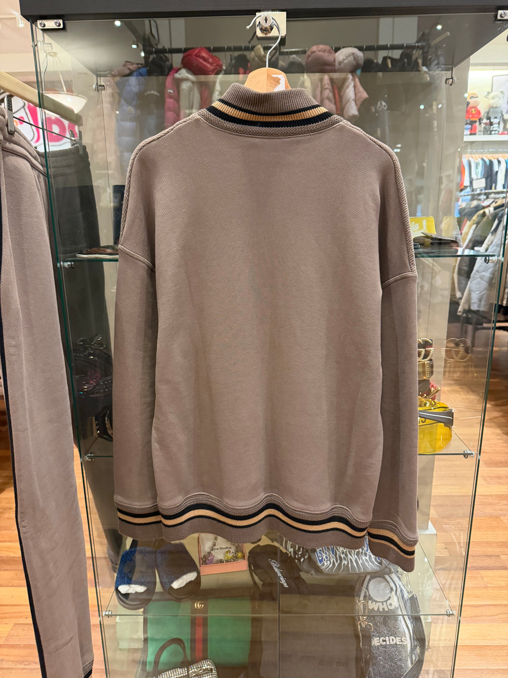 Loewe Anagram Terry Track Jacket - Brown