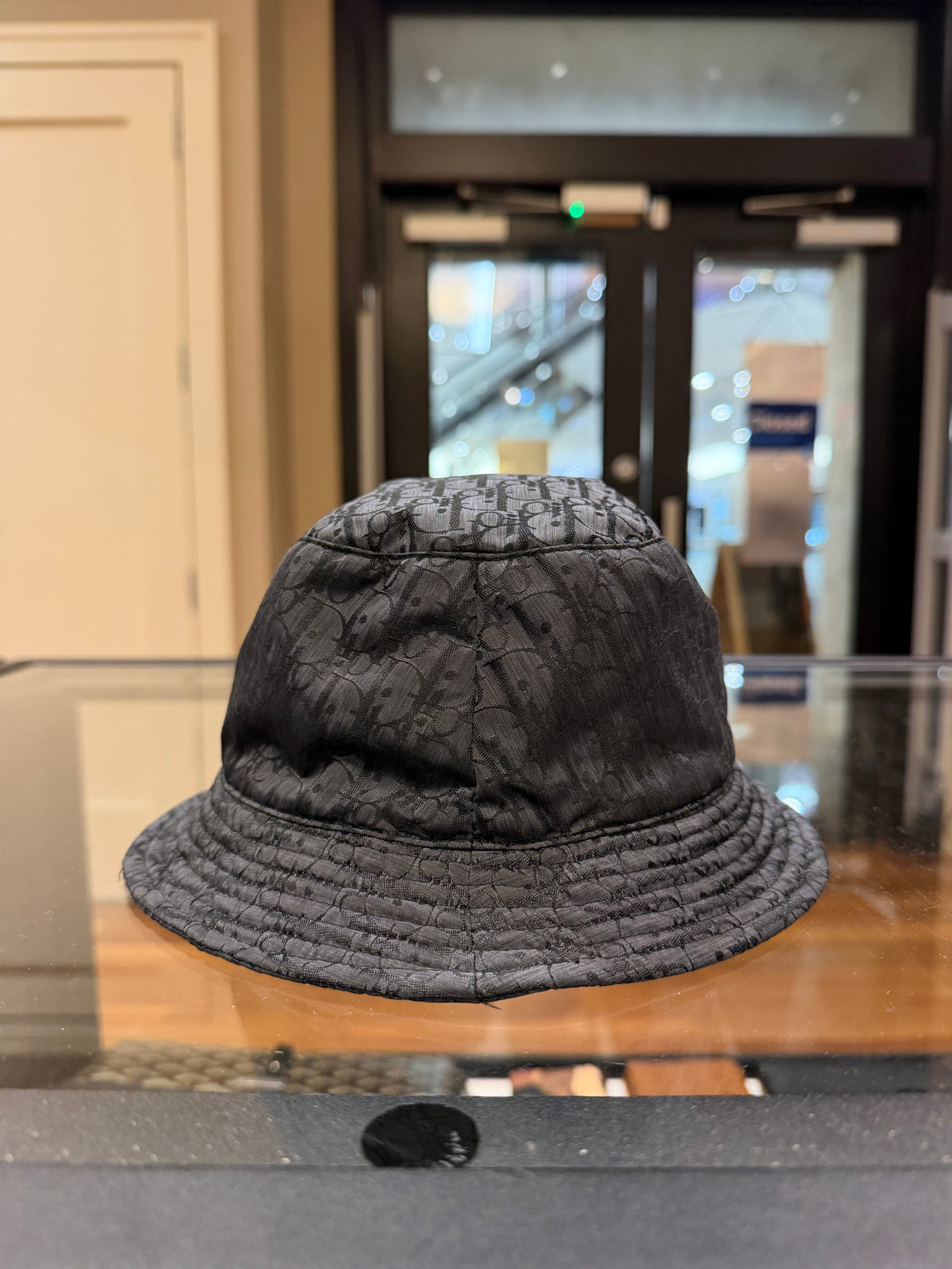 Dior Monogram Bucket Hat - Black