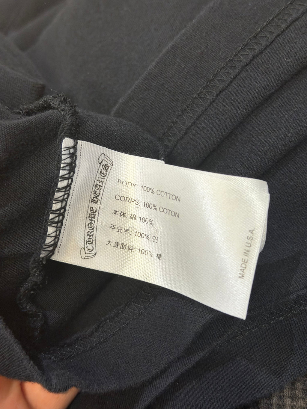 Chrome Hearts Eye Chart
Hollywood Tee - Black/NeonYellow