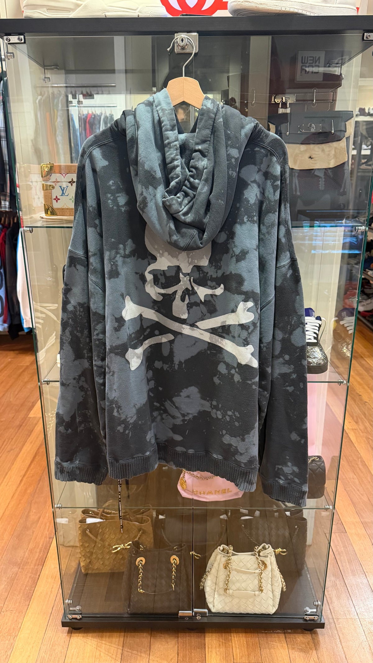 Mastermind World Tie-Dye Hoodie - Black