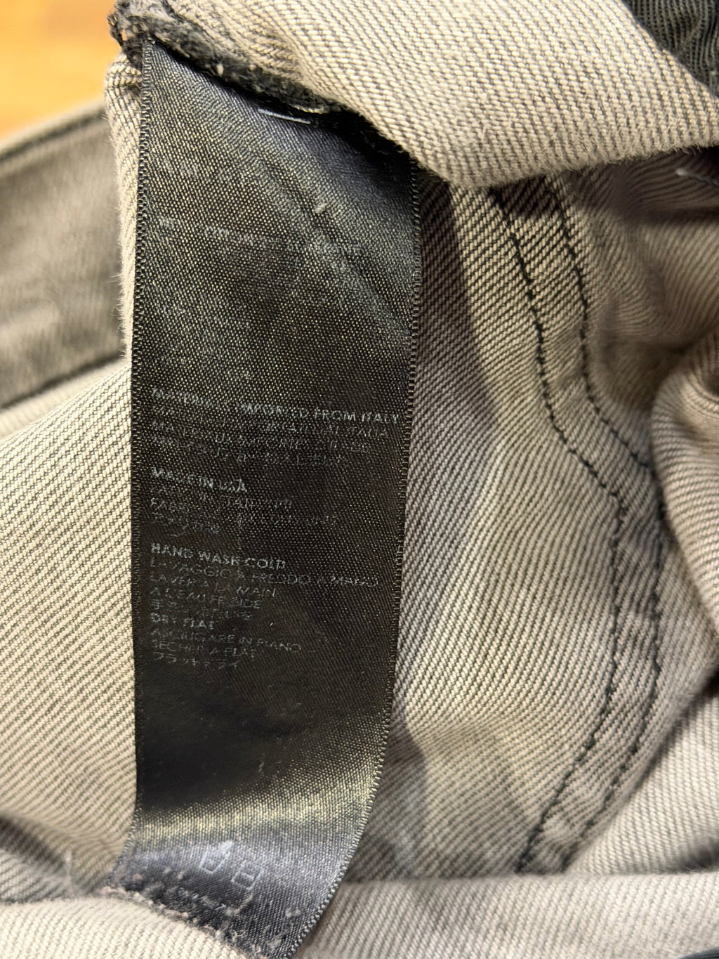 Amiri Thrashers Distressed Skinny Jeans - Grey