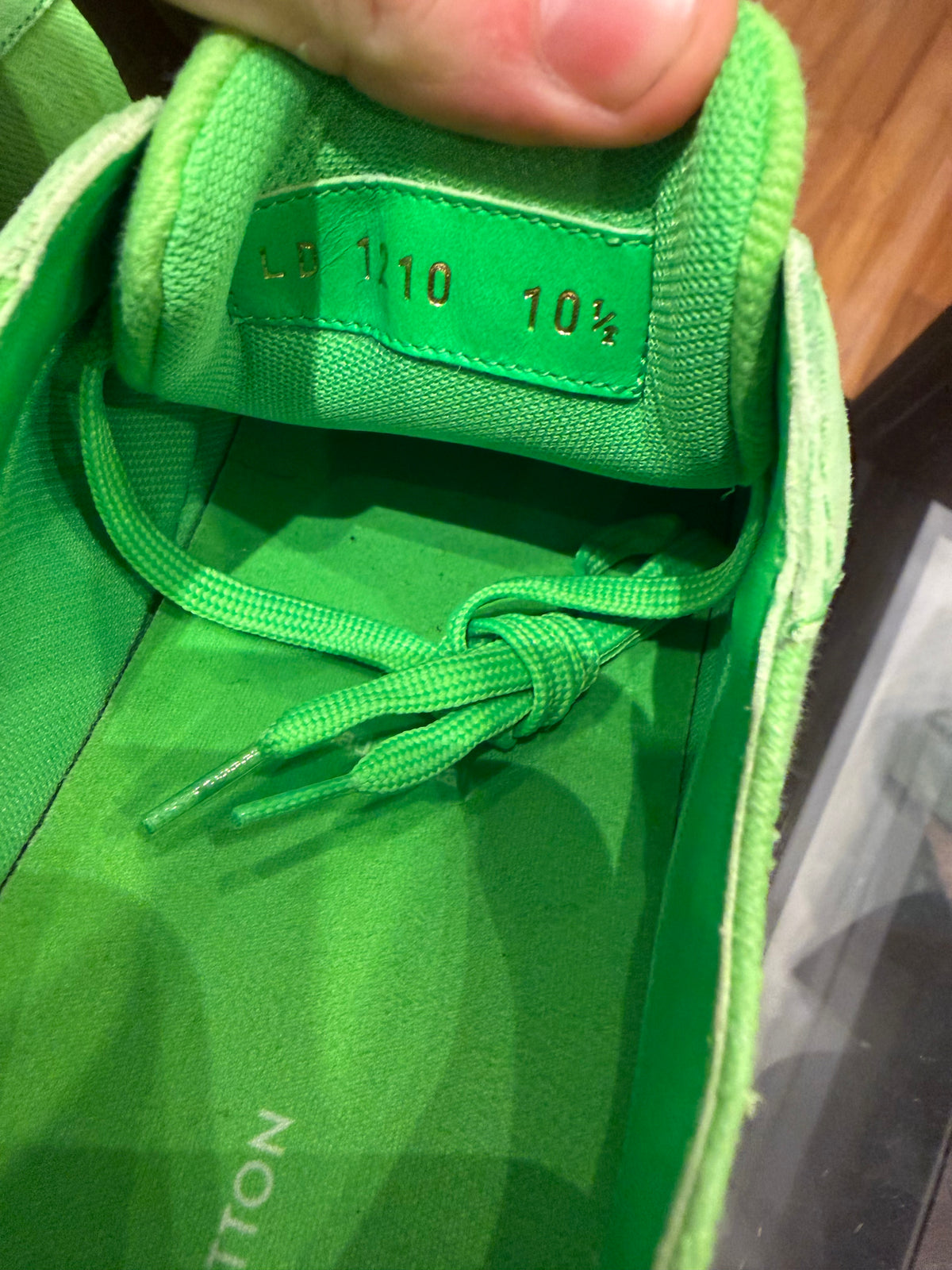 Louis Vuitton Tattoo Low Sneakers - Green
