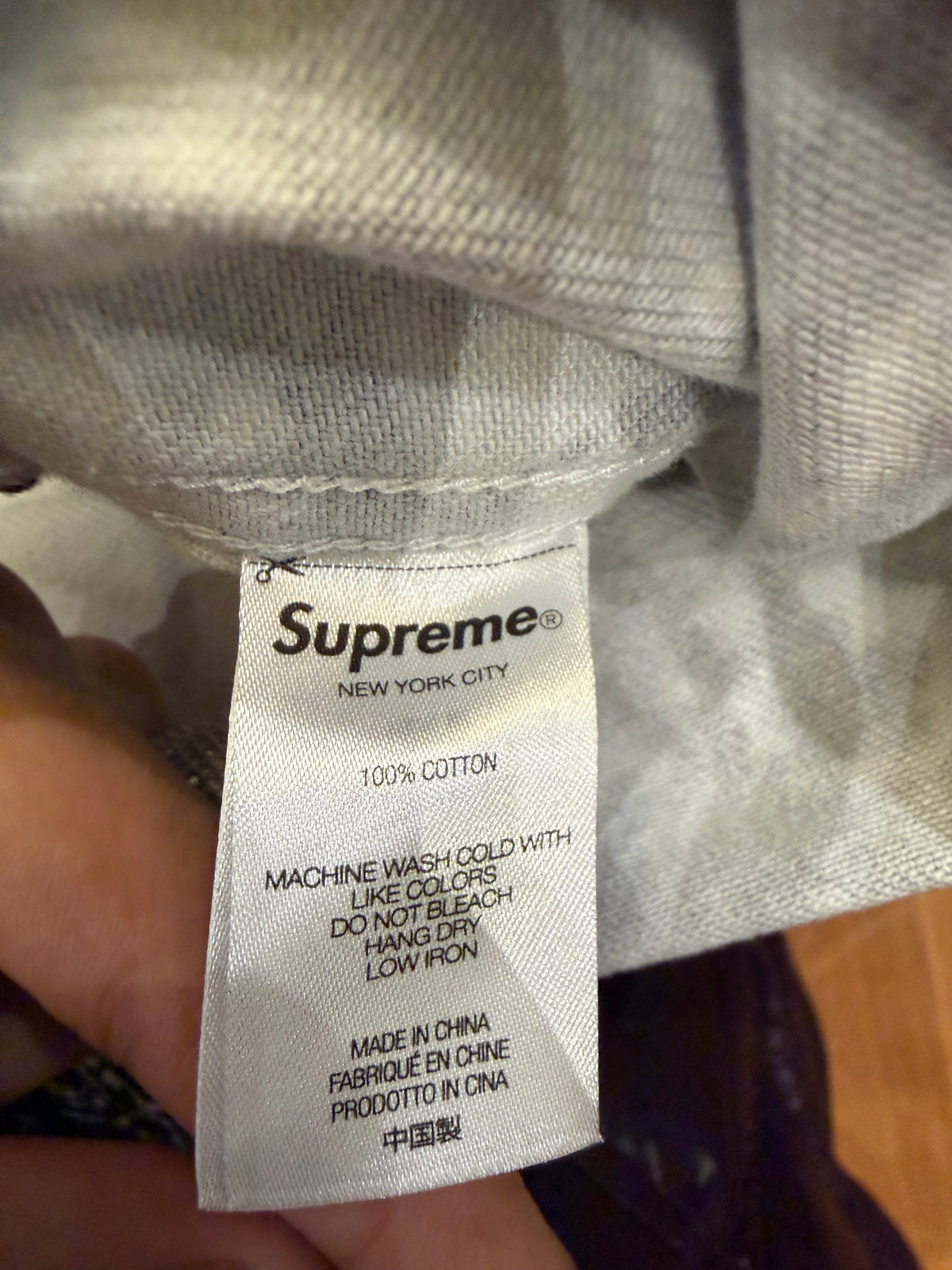 Supreme x Christopher Wool
Denim Work Jacket