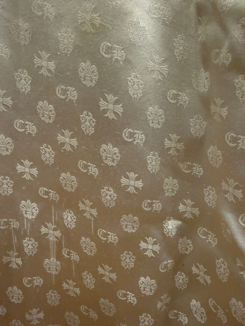 Chrome Hearts Silk Monogram Pajamas