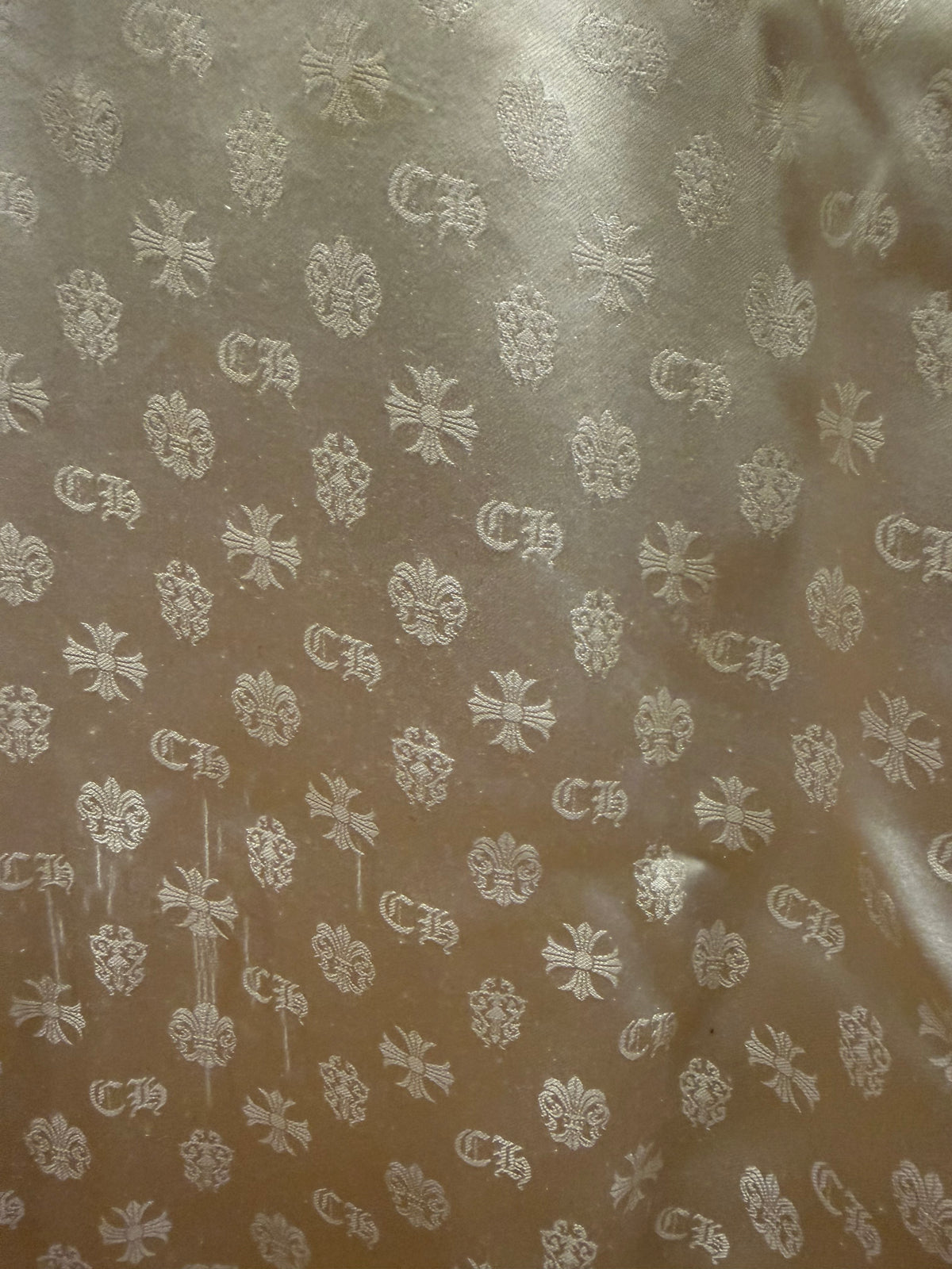 Chrome Hearts Silk Monogram Pajamas